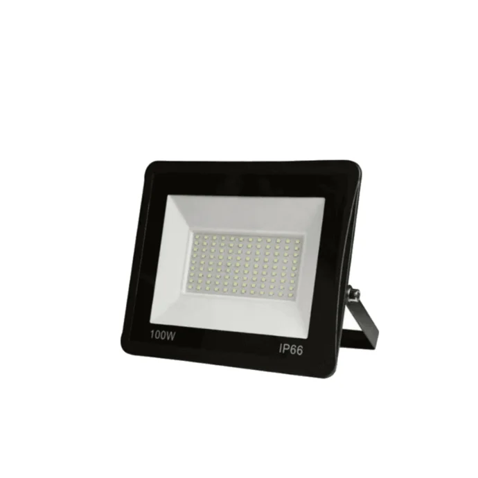 100W Slim LED Floodlight 6000k | IP65 | With Optional Sensor