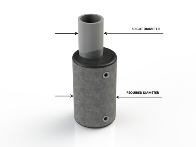 Spiggot - for LED Street Light, 42mm - 60mm