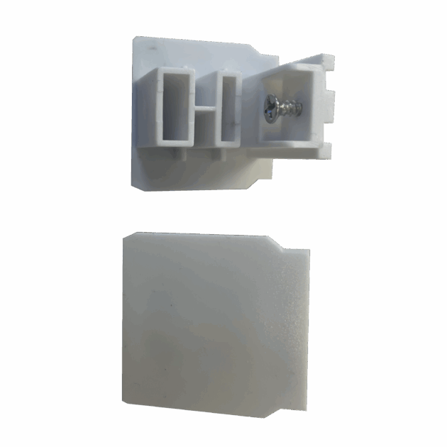 End Cap Square Track Light Connector