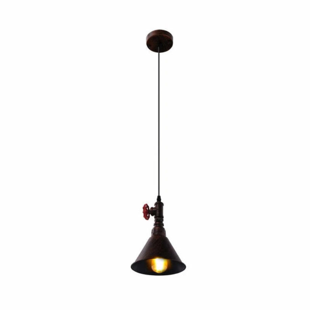 Black Metal Valve Pendant Ceiling Light | Multiple Sizes