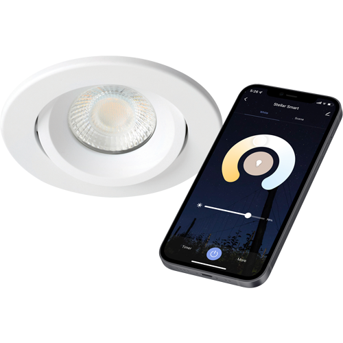 LED 6W Fire Rated Downlight | CCT | Fixed and Tilt Options | Controlled Via APP