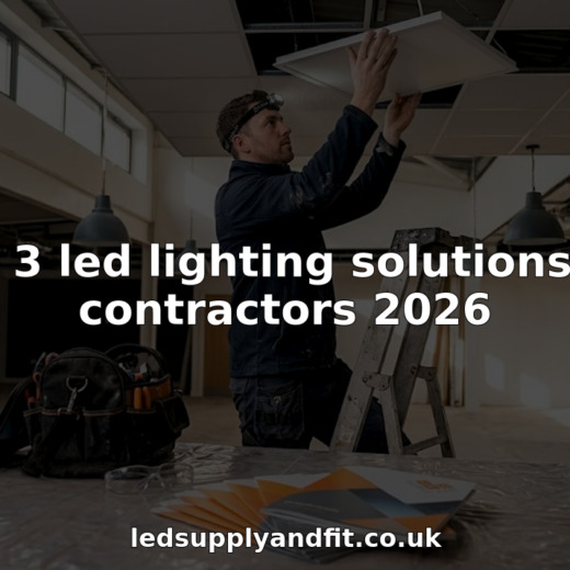 Contractor installing LED ceiling panel in workplace