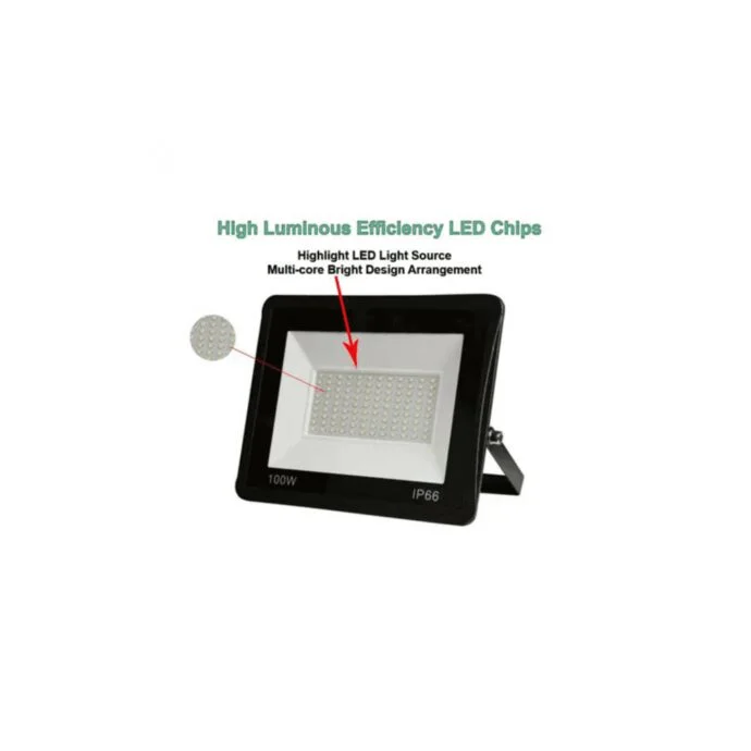 150W Slim LED Floodlight 6000k | IP65 - Image 4