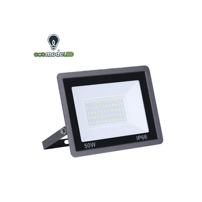 50W Slim LED Floodlight 6000k | IP65 | With Optional Sensor
