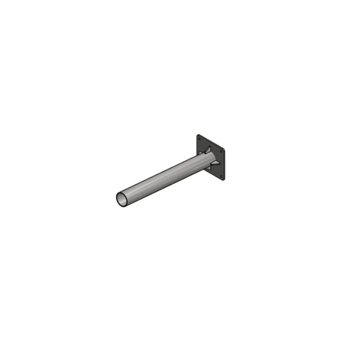 Large Wall Bracket 50mm & 60mm for LED Street Light - 500mm Length - Image 2