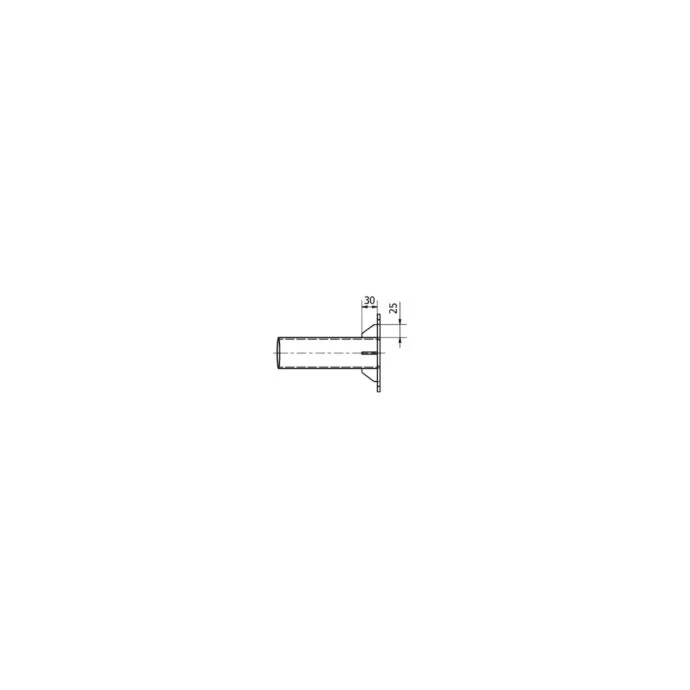 Short Wall Bracket 50mm & 60mm for LED Street Light - 200mm Length - Image 2