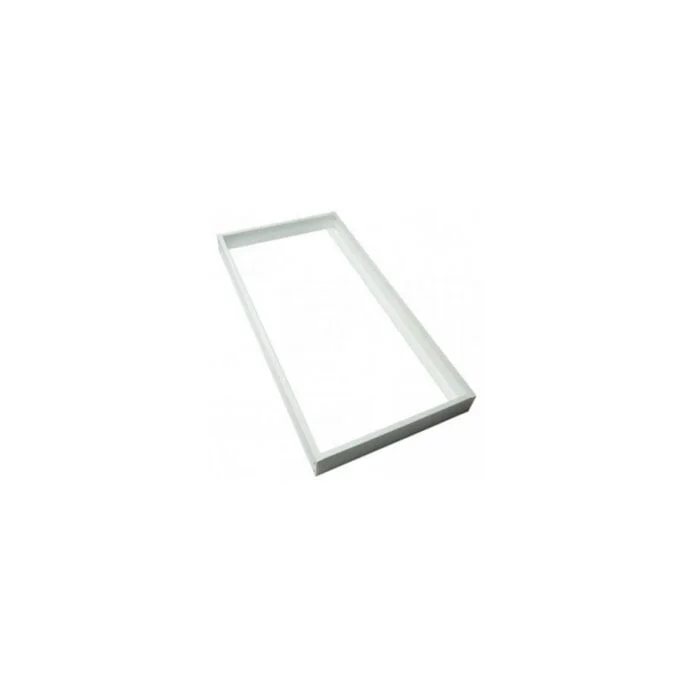 Screwless Surface Mounting Frame LED Box Kit for LED Ceiling Panel | 600×1200mm | White | 63mm